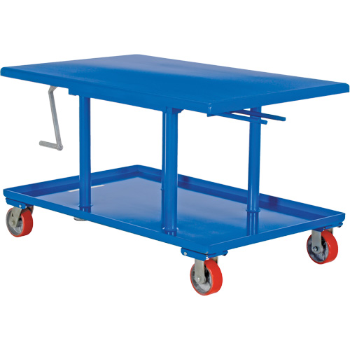 Post Lift Table, 42" L x 30" W, Steel, 2000 lbs. Capacity Nuna Depot Inc.