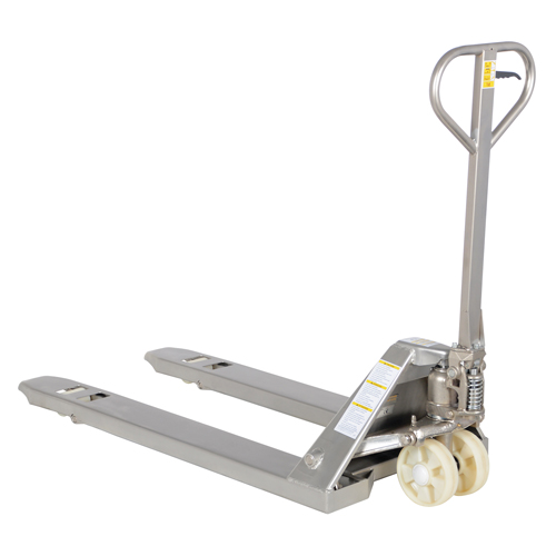 Pallet Truck, Stainless Steel, 48" L x 27" W, 5500 lbs. Capacity Nuna Depot Inc.