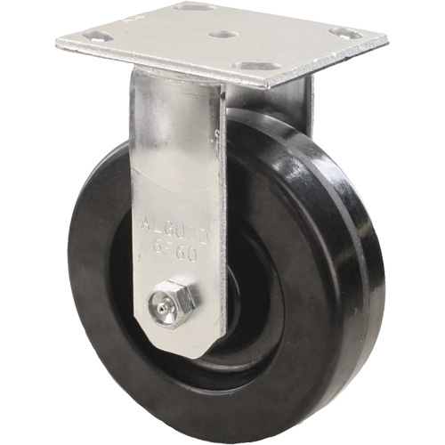 Roulettes robustes EMaxx &agrave; cheville, Fixe, 6" (152,4 mm), Ph&eacute;nolique, 1200 lb (544,3 kg) Nuna Depot Inc.