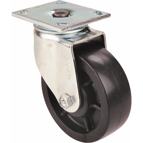 Heavy-Duty EMaxx Kingpin Caster, Rigid, 6" (152.4 mm), Cast Iron, 1200 lbs. (544.3 kg.) Nuna Depot Inc.