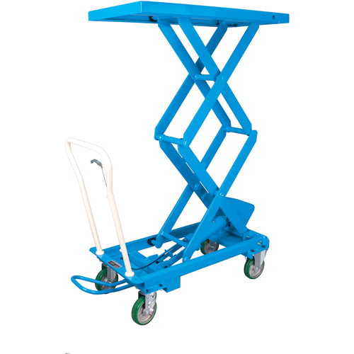 Scissor Lift Tables, 20-1/2" L x 39-3/4" W, Steel, 660 lbs. Capacity Nuna Depot Inc.