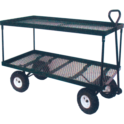 Double Deck Wagon, 24" W x 48" L, 600 lbs. Capacity Nuna Depot Inc.