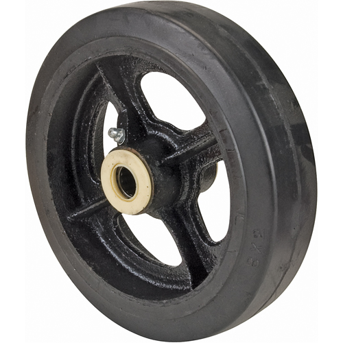 Roues en caoutchouc, 8" (203 mm) dia. x 2" (51 mm) la, Capacit&eacute; de 600 lb (272 kg) Nuna Depot Inc.