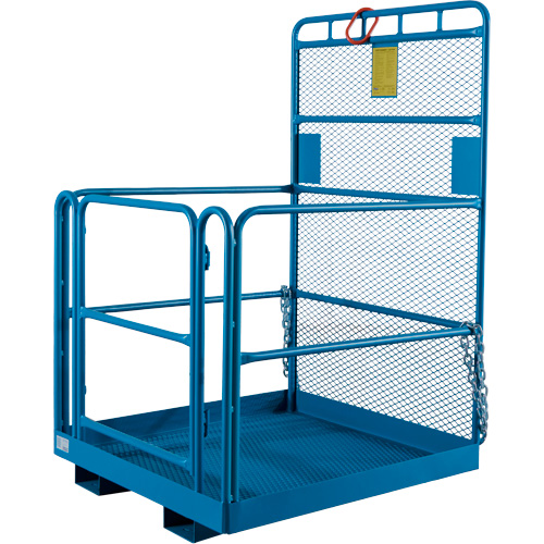 Nacelle &eacute;l&eacute;vatrice pour travail en hauteur, 48" x 48" x 72" h, Capacit&eacute; de 1000 lb, Acier Nuna Depot Inc.