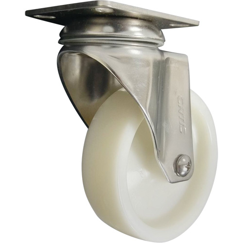 Caster, Swivel, 4" (101.6 mm), Nylon, 200 lbs. (91 kg.) Nuna Depot Inc.