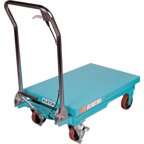 Heavy-Duty Hydraulic Scissor Lift Table, 32" L x 19-3/4" W, Steel, 660 lbs. Capacity Nuna Depot Inc.