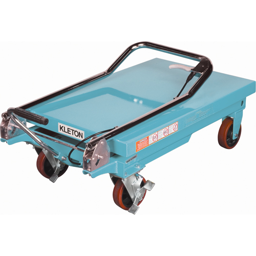 Heavy-Duty Hydraulic Scissor Lift Table, 32" L x 19-3/4" W, Steel, 660 lbs. Capacity Nuna Depot Inc.