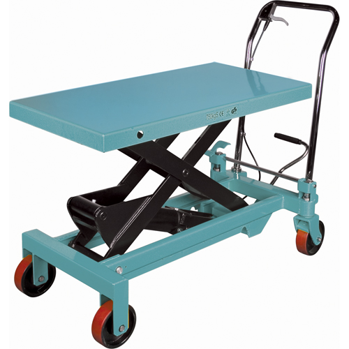 Heavy-Duty Hydraulic Scissor Lift Table, 39-3/8" L x 20-1/8" W, Steel, 1650 lbs. Capacity Nuna Depot Inc.