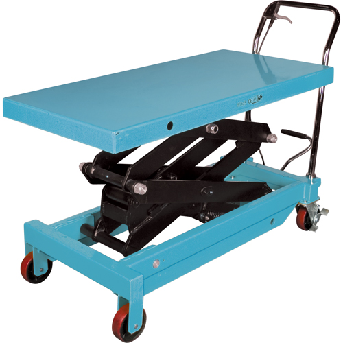 Heavy-Duty Hydraulic Scissor Lift Table, 48" L x 24" W, Steel, 1545 lbs. Capacity Nuna Depot Inc.