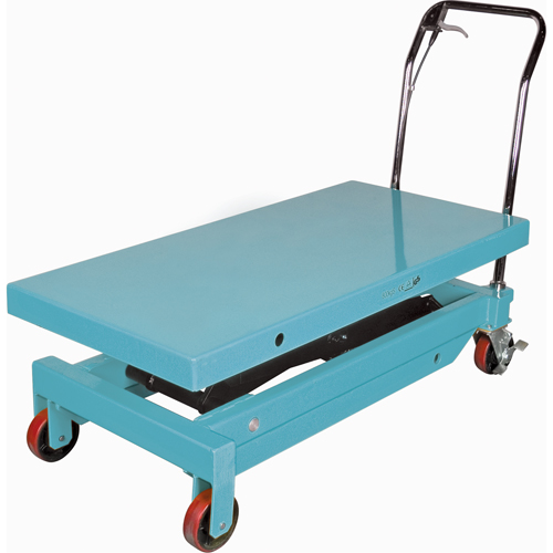 Heavy-Duty Hydraulic Scissor Lift Table, 48" L x 24" W, Steel, 1545 lbs. Capacity Nuna Depot Inc.