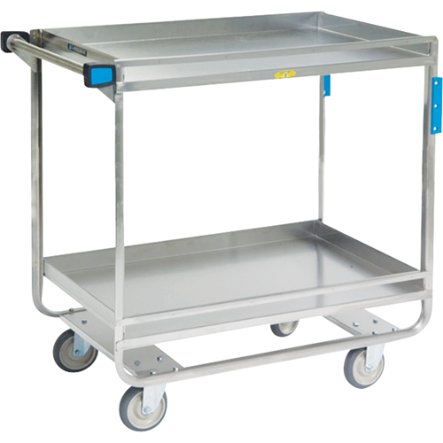 Chariots avec barres de retenue, 2 Tiers, 23" la x 37-1/4" h x 38-5/8" p, Capacit&eacute; 700 lb Nuna Depot Inc.