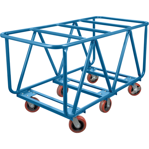 Chariot &agrave; plateforme pour mat&eacute;riaux de construction, 60" x 30" x 33", Capacit&eacute; 2500 lb Nuna Depot Inc.