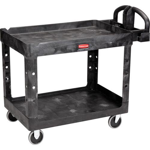 Heavy Duty Utility Cart - 4546-00, 2 Tiers, 26" x 33-1/4" x 55", 750 lbs. Capacity Nuna Depot Inc.