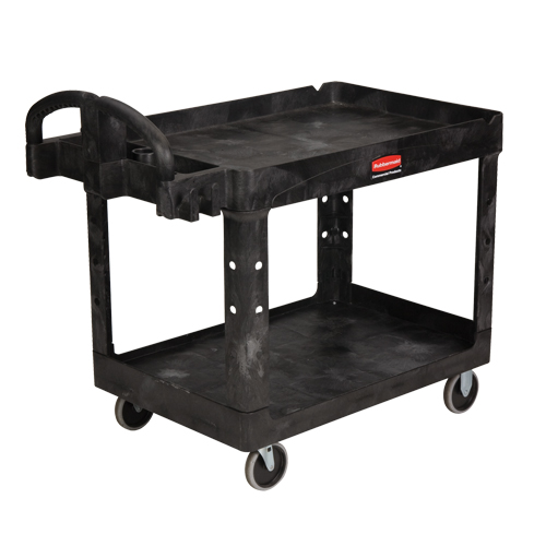 Heavy Duty Utility Cart - 4520-88, 2 Tiers, 25-1/4" x 39" x 44", 500 lbs. Capacity Nuna Depot Inc.