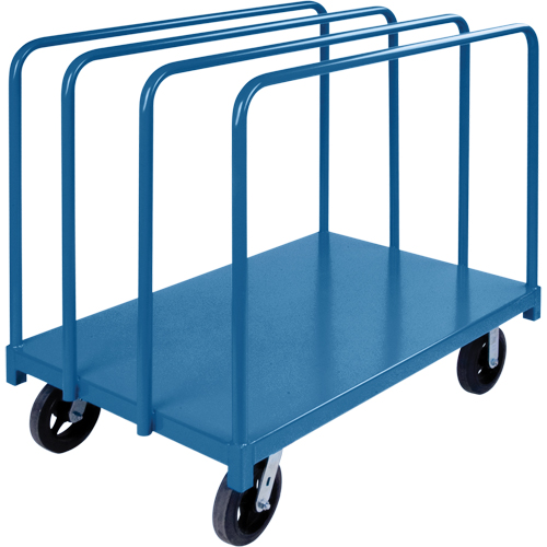 Single Level Rails Heavy-Duty Panel Mover Truck, 48" x 30" x 45", 2000 lbs. Capacity Nuna Depot Inc.