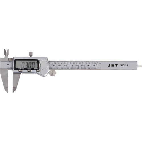 JEDC-6 Premium Digital Caliper, 0" - 6" (0 mm - 150 mm) Range Nuna Depot Inc.