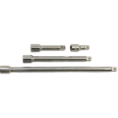 Jeu de barres de rallonges, Prise de 3/8", Fini Chrome, 4 M Nuna Depot Inc.