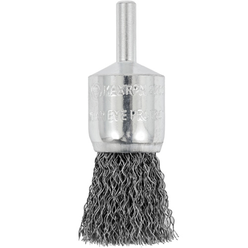 Brosse coupelle sertie mont&eacute;e sur tige, 3/4", Fils 0,012", Tige 1/4" Nuna Depot Inc.