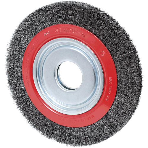 Disque &agrave; fils cr&ecirc;p&eacute;s, 8" dia., Fils 0,007", Arbre 1/2"/2"/5/8" Nuna Depot Inc.