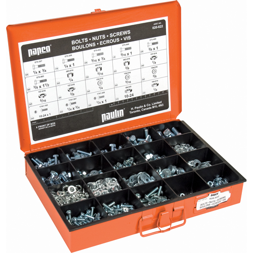 Grade 5 Cap Screw, Washer, Lockwasher & Nut Master Assortments Nuna Depot Inc.