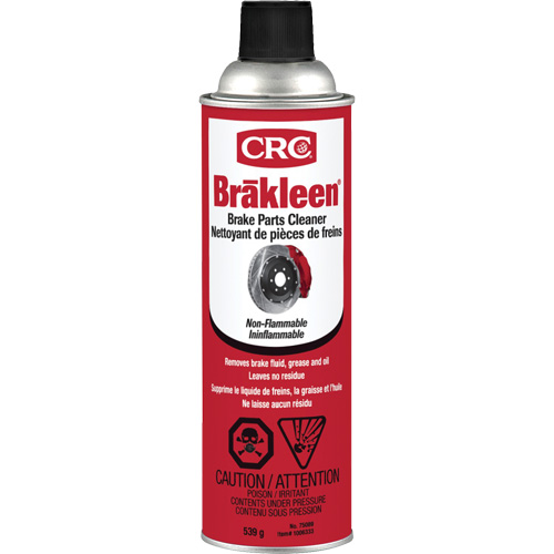 Nettoyant pour pi&egrave;ces de frein Brakleen, Canette a&eacute;rosol Nuna Depot Inc.