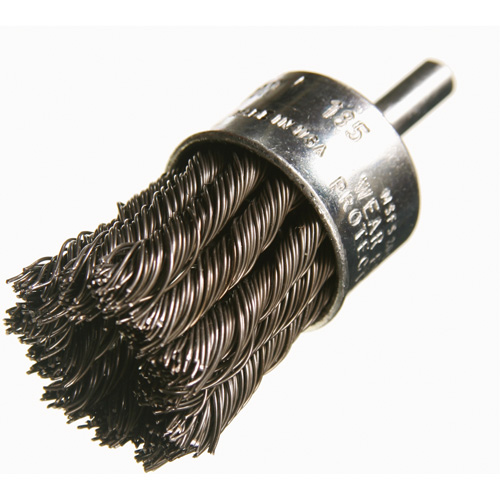 Knotted Wire End Brushes, 1" Dia., 0.012" Wire Dia., 1/4" Shank Nuna Depot Inc.