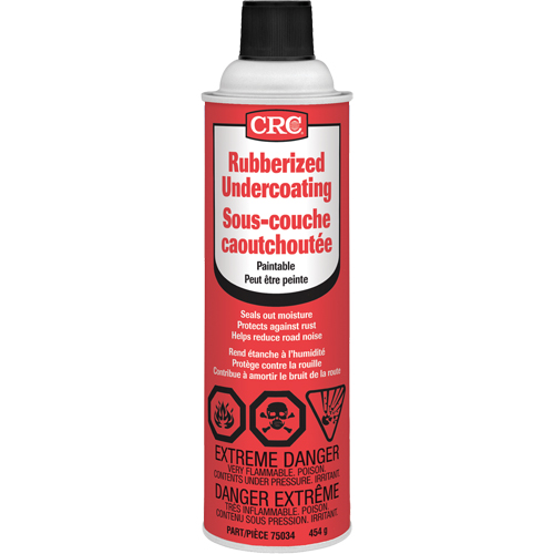 Rev&ecirc;tement caoutchout&eacute; &agrave; vaporiser, 16 oz/454 g/473 ml, Canette a&eacute;rosol, Noir Nuna Depot Inc.