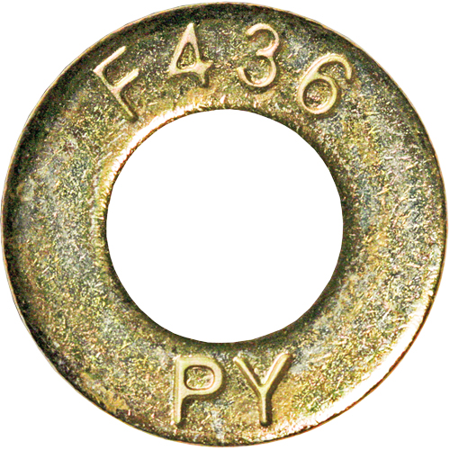 Structural Washer, 7/8", Yellow Zinc Nuna Depot Inc.