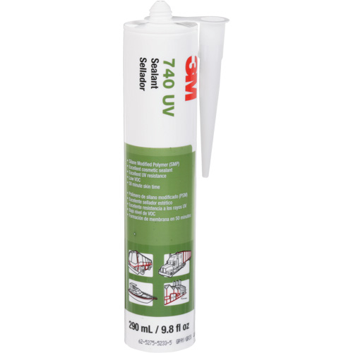 Adhesive Sealant 740 UV, 290 ml, Cartridge, Grey Nuna Depot Inc.