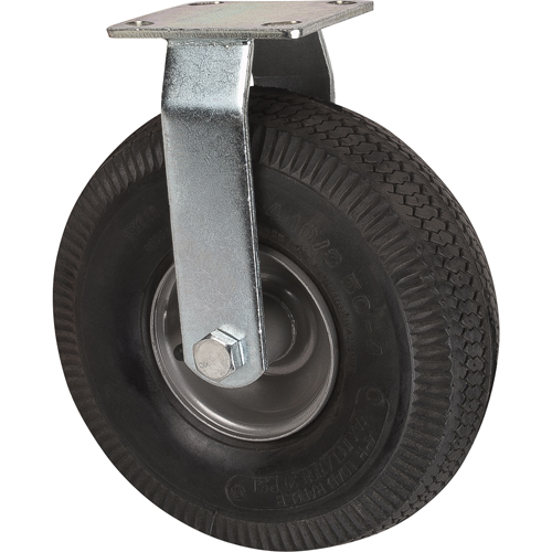 Roulettes de rechange pour chariots &agrave; plateforme robustes, Fixe, 10" (254 mm), Pneumatique, 400 lb (181 kg) Nuna Depot Inc.