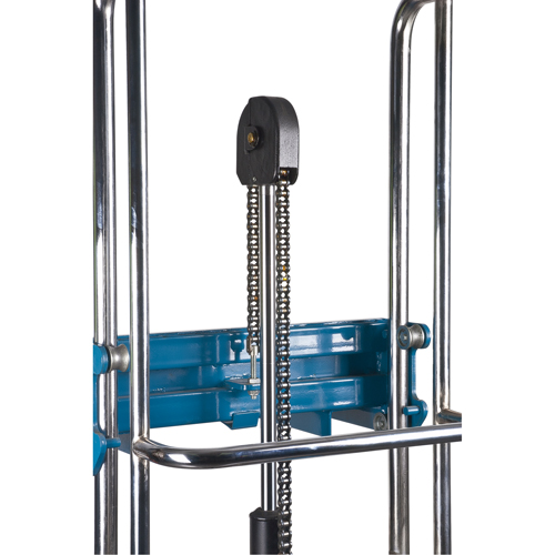Hydraulic Platform Lift Stacker, Foot Pump Operated, 880 lbs. Capacity, 60" Max Lift Nuna Depot Inc.