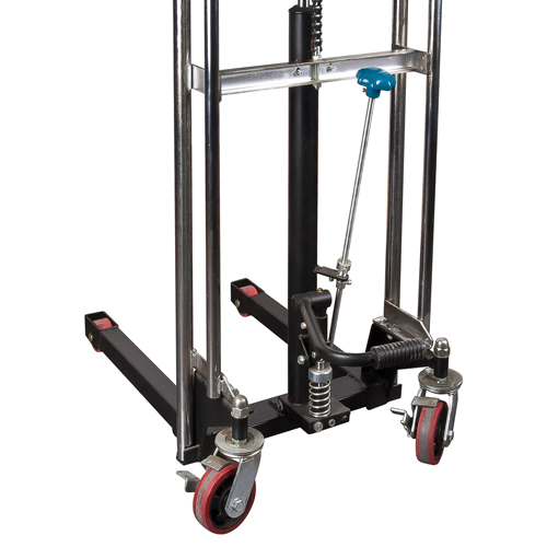 Hydraulic Platform Lift Stacker, Foot Pump Operated, 880 lbs. Capacity, 60" Max Lift Nuna Depot Inc.