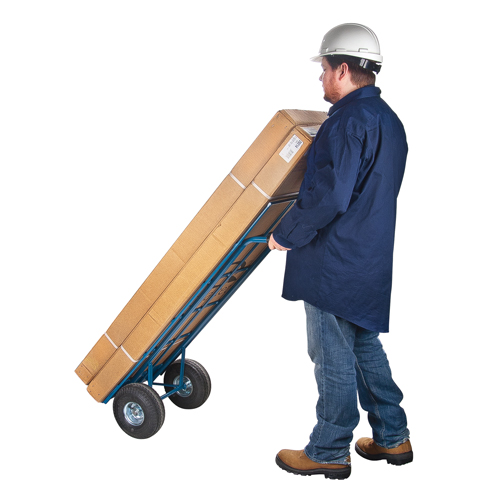 Load Retention Hand Truck, Dual Handle, Steel, 53" Height, 600 lbs. Capacity Nuna Depot Inc.