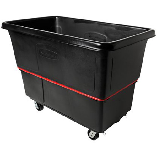 Chariot utilitaire &agrave; usage intensif, Plastique recycl&eacute; noir, 59"/34-5/8" lo x 34"/59-1/64" la x 42-1/16"/42-7/8" h, Volume 27 pi³, Capacit&eacute; 1200 lb Nuna Depot Inc.