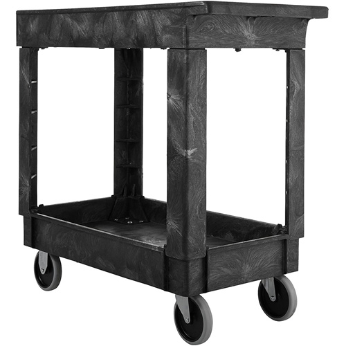 Chariot utilitaire avec poign&eacute;e, 2 tiers, 34" x 31-1/4" x 16", Capacit&eacute; 500 lb Nuna Depot Inc.