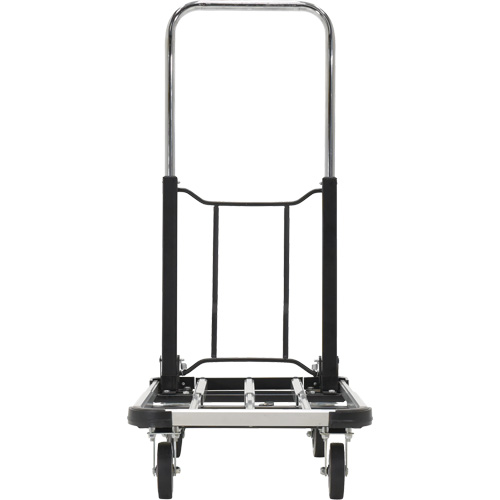 Fold-Up Platform Truck, Stainless Steel, 300 lbs., 28" L x 16" W, 33-1/2" High Nuna Depot Inc.