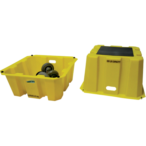 Escabeaux emboîtables industriels, 25" x 25" x Hauteur 10-1/2" Nuna Depot Inc.