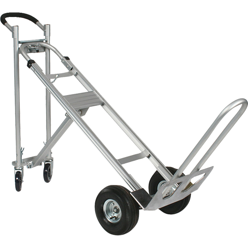 Three-Position Spartan III Convertible Hand Truck, Aluminum, 750 lbs. Capacity Nuna Depot Inc.