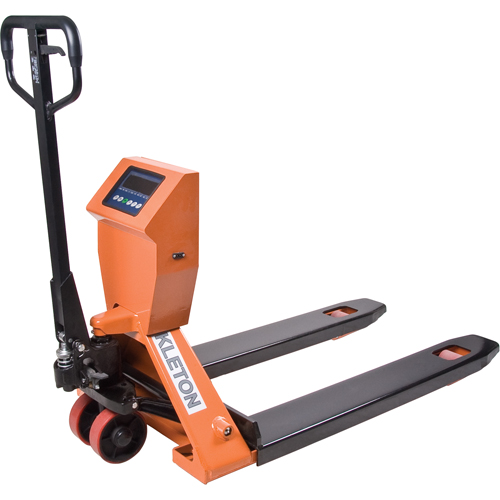 Digital Scale Pallet Truck, 44.5" L x 27" W, 4400 lbs. Cap. Nuna Depot Inc.