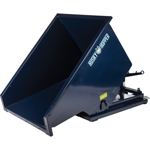 Self-Dumping Hopper, Steel, 1-1/2 cu.yd., Blue Nuna Depot Inc.