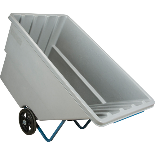 Chariot basculeur en acier, Poly&eacute;thyl&egrave;ne, 1,1 vg³, Capacit&eacute; de charge de 1250 lb Nuna Depot Inc.