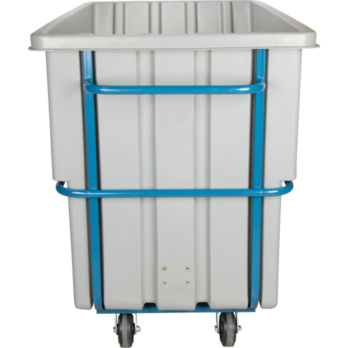 Chariot basculeur en acier, Poly&eacute;thyl&egrave;ne, 1,1 vg³, Capacit&eacute; de charge de 2000 lb Nuna Depot Inc.