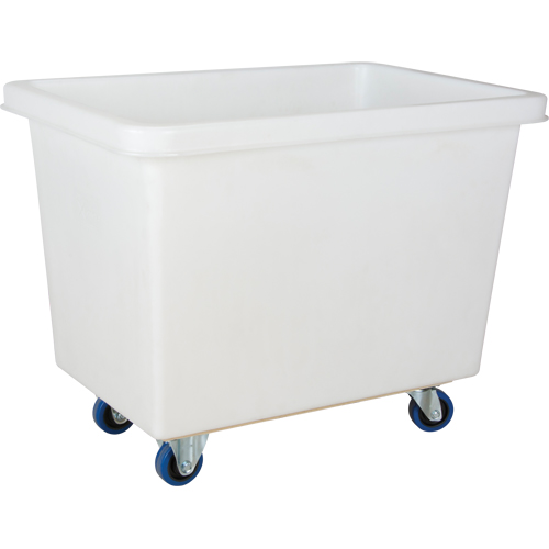 Tapered Wall Box Truck, White Polyethylene, 39" L x 27" W x 31" H, 12 cu. ft. Volume, 600 lbs. Capacity Nuna Depot Inc.