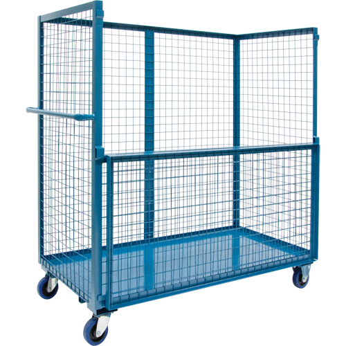 Chariot grillag&eacute; pour transport , Acier, 24" x 55" x 36", Capacit&eacute; 2400 lb Nuna Depot Inc.