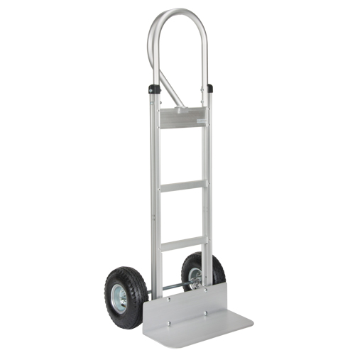 Knocked Down Hand Truck, P-Handle Handle, Aluminum, 52-1/8" Height, 500 lbs. Capacity Nuna Depot Inc.