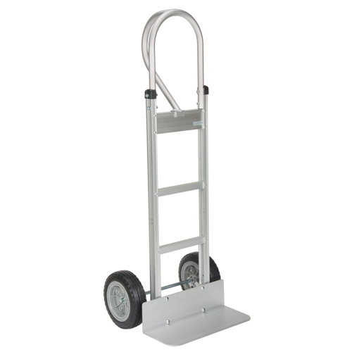 Knocked Down Hand Truck, P-Handle Handle, Aluminum, 52-1/8" Height, 500 lbs. Capacity Nuna Depot Inc.