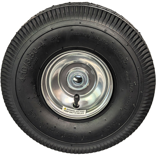 Roue pneumatique de rechange pour diable, 10" (254 mm), Capacit&eacute; de 350 lb Nuna Depot Inc.