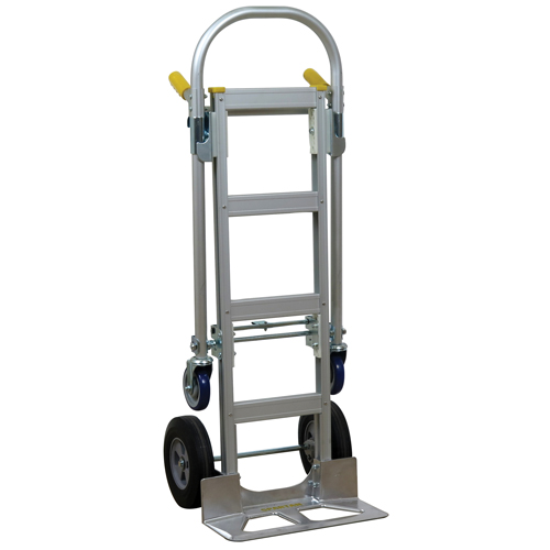 SPTN-JR-T18-SR Spartan Jr. Convertible Hand Truck, Aluminum, 1000 lbs. Capacity Nuna Depot Inc.