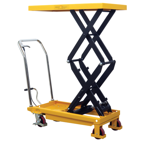 Hydraulic Scissor Lift Table, 19.5" L x 35.5" W/35-1/2" L x 19-1/2" W, Steel, 770 lbs. Capacity Nuna Depot Inc.