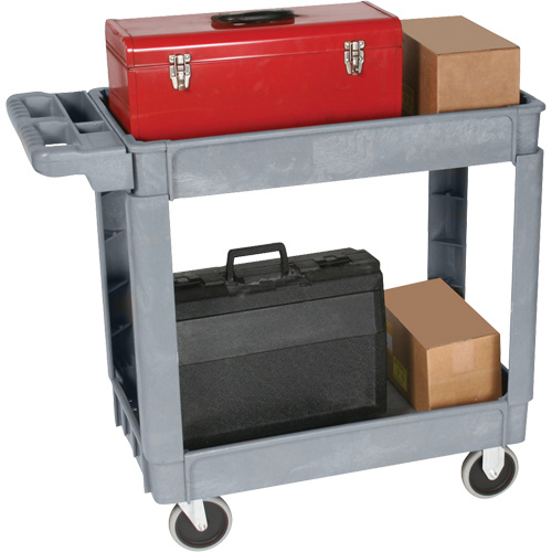 Chariot utilitaire de luxe, 2 tiers, 25" x 35-1/2" x 43,5"/43-1/2", Capacit&eacute; 550 lb Nuna Depot Inc.